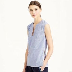 J.Crew Sleeveless Side Zip Top